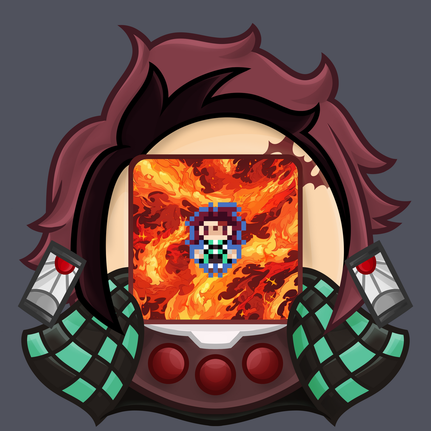 (Demon Slayer) - Tanjiro Tamagotchi