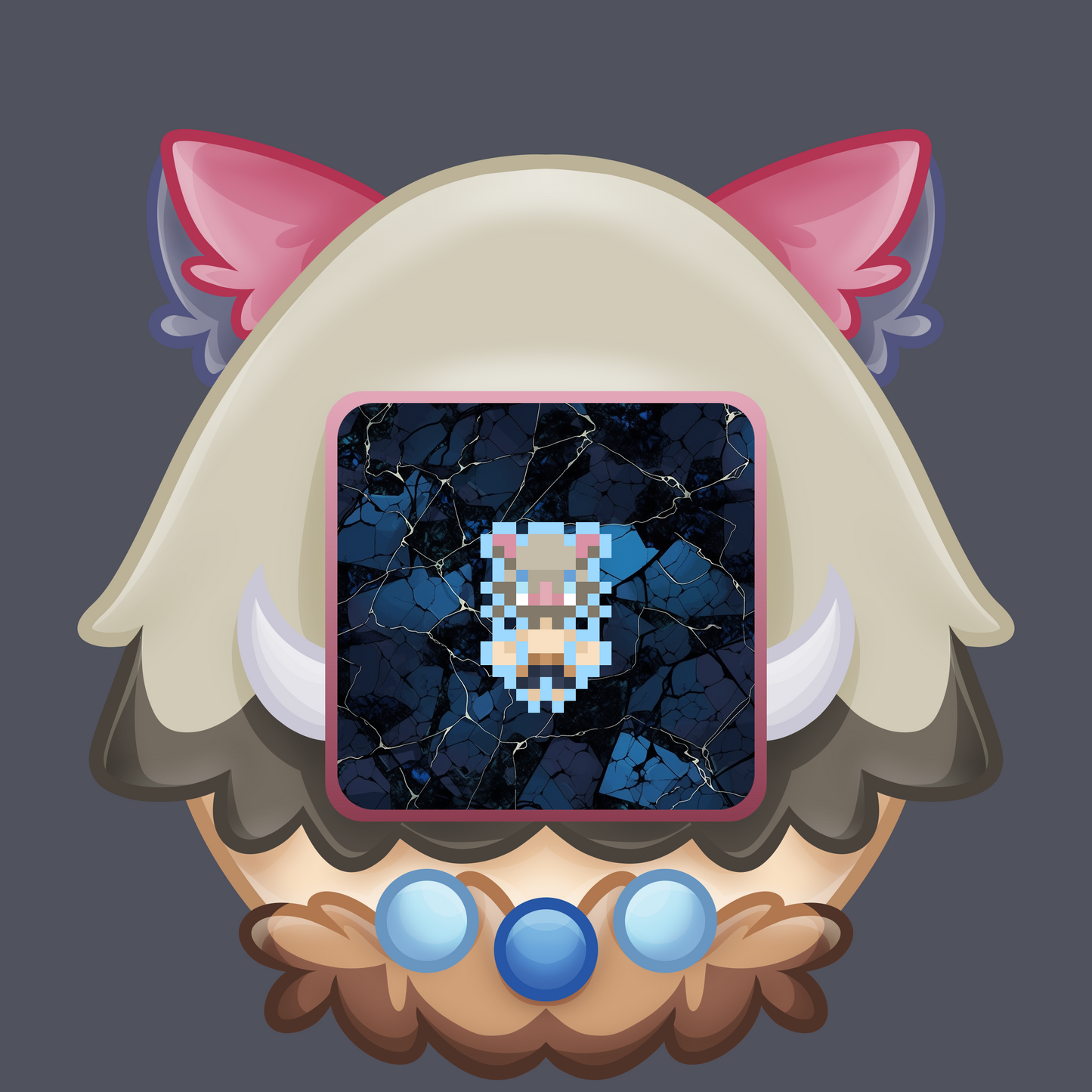 (Demon Slayer) - Inosuke Tamagotchi