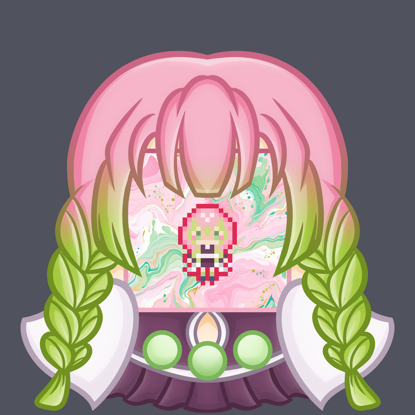 (Demon Slayer) - Hashira Mitsuri Kanroji Tamagotchi