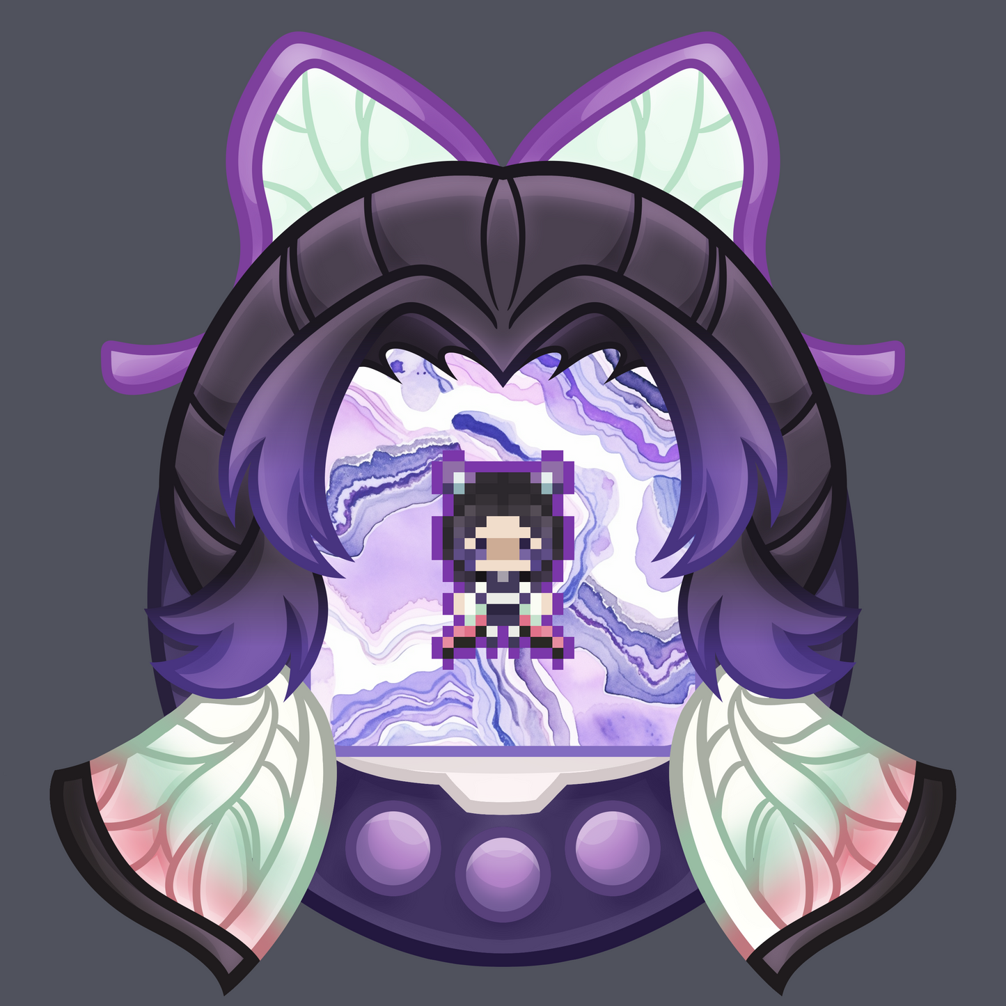 (Demon Slayer) - Hashira Shinobu Kocho Tamagotchi