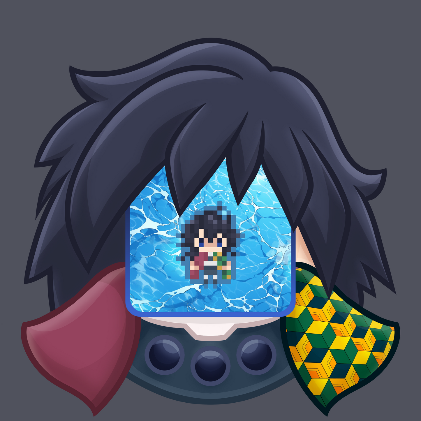 (Demon Slayer) - Hashira Giyu Tomioka Tamagotchi