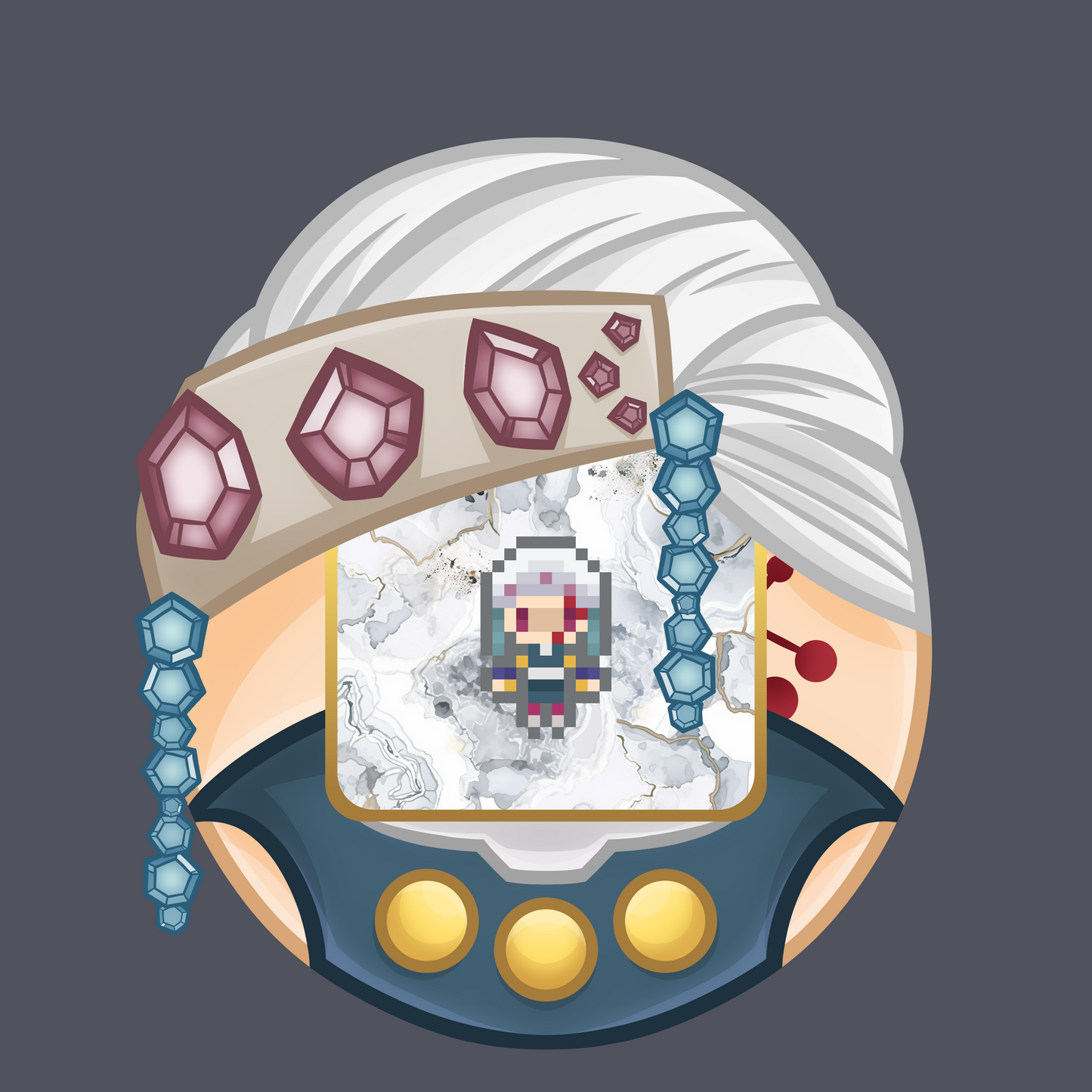 (Demon Slayer) - Hashira Tengen Uzui Tamagotchi