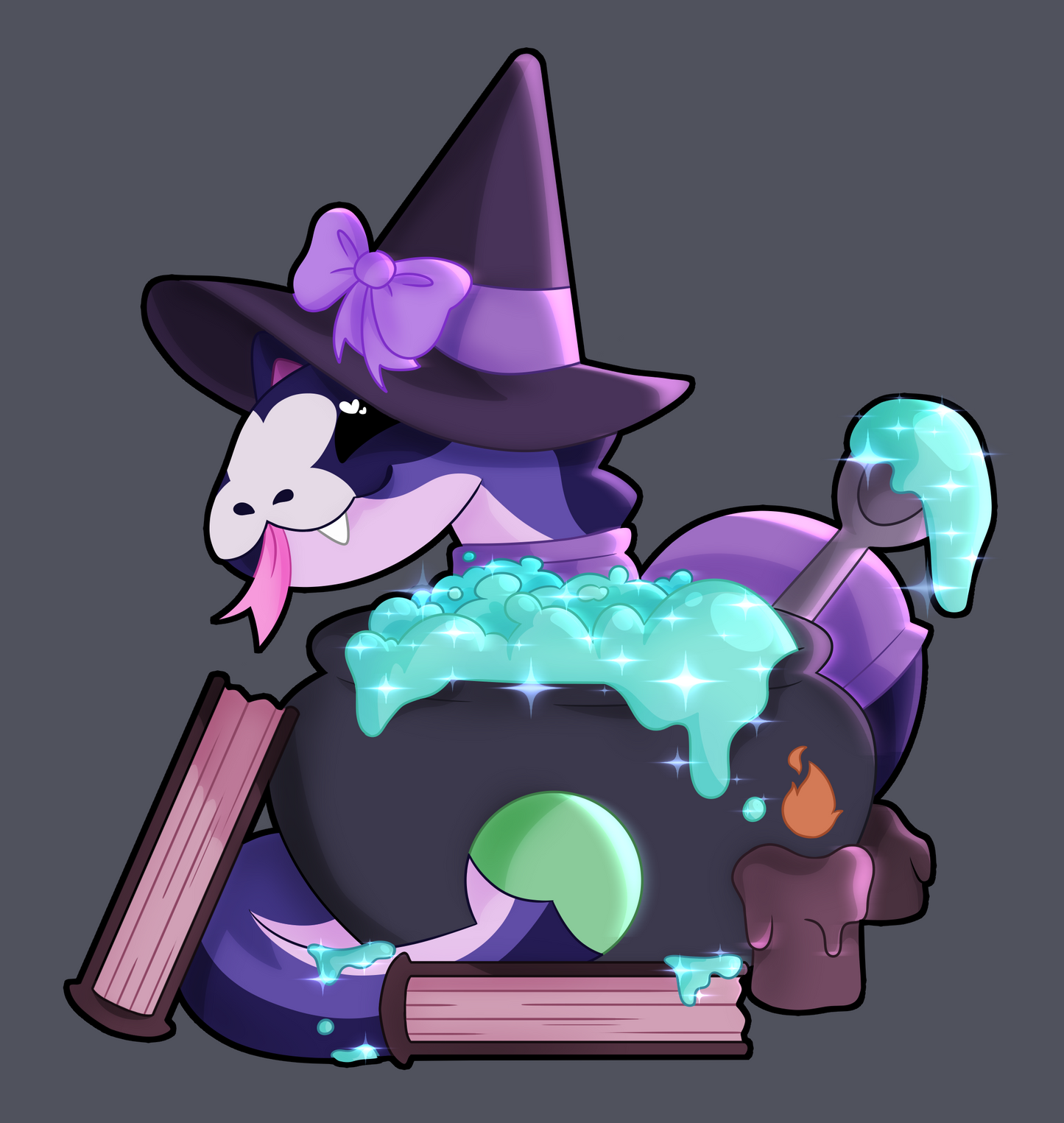 (Owl House) - Witch Stringbean Jumbo Keychain (3in)