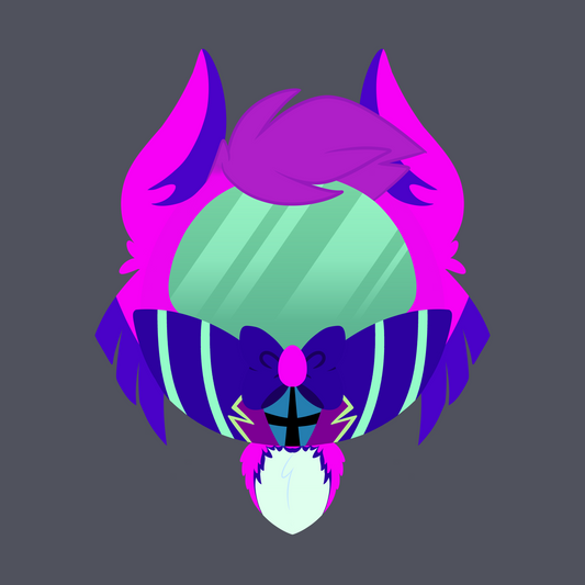 MINI ITA BAG - Blacklight Alastor (9in)