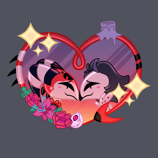 (Helluva Boss) - Stolitz Heart Keychain