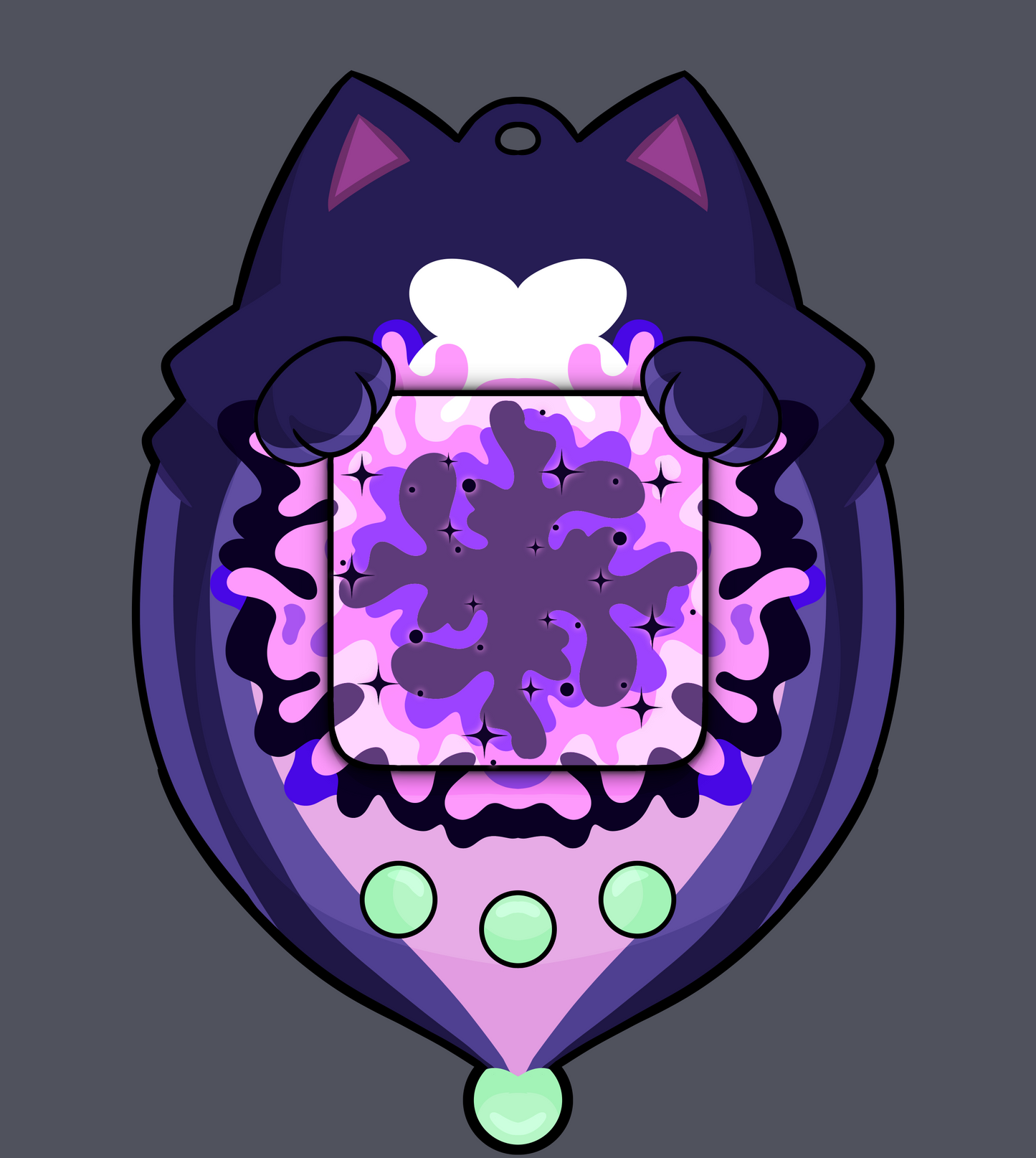 (Owl House) - Retro Stringbean Tamagotchi