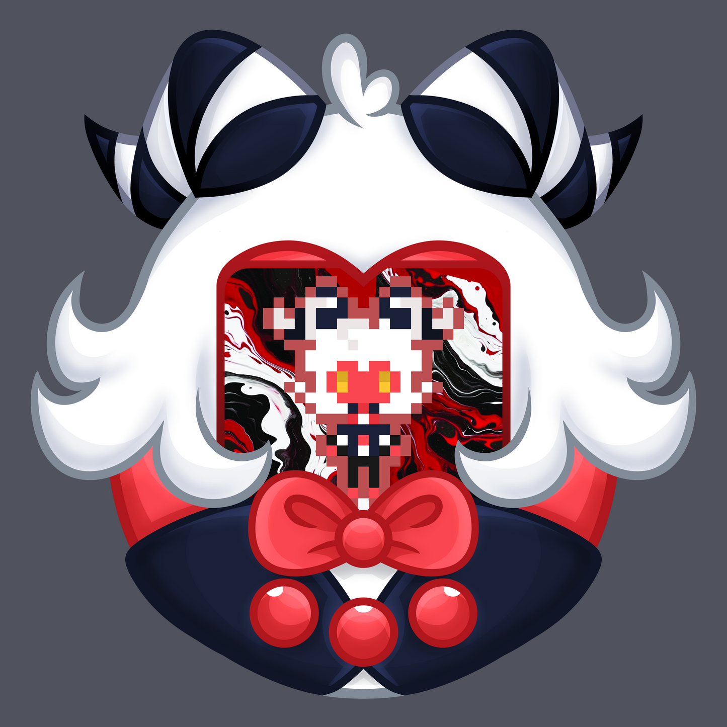 (Helluva Boss) - Moxxie Tamagotchi